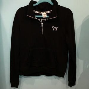 Black VS Pink Quarterzip